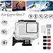 Price comparison product image Transer' Housing Case for GoPro Hero 7 White/Silver Waterproof Case Diving Protective Shell 45m for Go Pro Hero Hero7 Camera