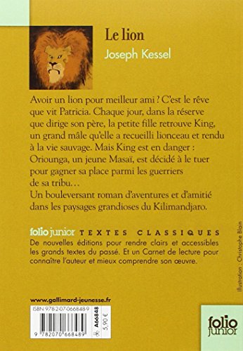 Book's Cover of Le lion
