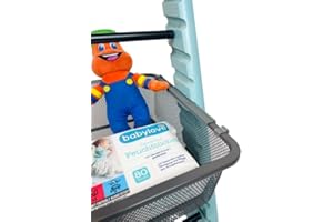 JALUDESIGNDE [2025] Adapter passend für Hochstuhl der Marke Stokke und für Trofast Gitterkorb mit Stoppern (Grau)