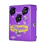 Fuzz guitar effect pedal with full metal shell, durable and sturdy.