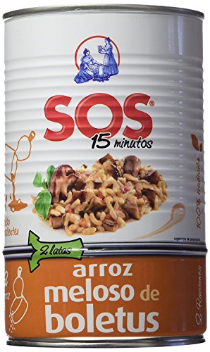 SOS Arroz Meloso Boletus 915G - [Pack De 6]