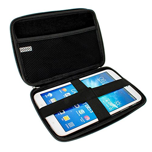 igadgitz Schwarz EVA Hart Tasche Hülle Schutz Case Cover für Samsung Galaxy Tab 3 Lite 7.0″ SM-T110 T111 - 2