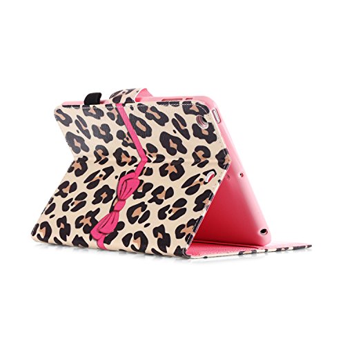 iPad Mini 3 Hülle, Deenor Colorful Painting and Stylish Drawing Wallet Case Book Style PU Leder Flip Protective Stand Flip Schutzhülle Hülle für Apple iPad Mini 1/2/3 Generation. (Footprint) - 4