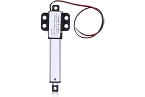 AGATIGE Mini Electric Linear Actuator, 12V Stroke 50N/11lb Speed 15mm/S Small Linear Motion Actuator, Built in Limit Switch, 2 Inch Waterproof Actuator Motor for Home Appliances/Medical (50mm-15mm/S-50N)