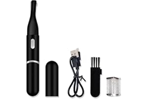 ‎MOKEUM Augenbrauen Trimmer, Korrekturtrimmer Kabellos für Damen, USB Wiederaufladbare Elektrische Augenbrauen Trimmer Augenbrauen Rasierer für Frauen Männer