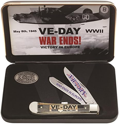 Case Cutlery ca11951, Pocket Knife Unisex – Adult, Red, One Size
