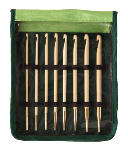 KnitPro 22550 Häkelnadel Set Bamboo tunesisch, austauschbar - 3
