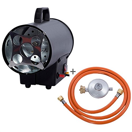 FUXTEC Industrie Gasheizer GH10 Gasheizstrahler Bauheizer Heizgebläse 10kW - 3