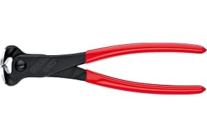 Knipex End Cutting Nipper black atramentized, plastic coated 200 mm 68 01 200