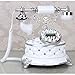 Produktbild Telefon Mode Kreative Antike Home Office Schlafzimmer Studie Wohnzimmer Telefon Retro Vintage Telefon Blau Bildschirm