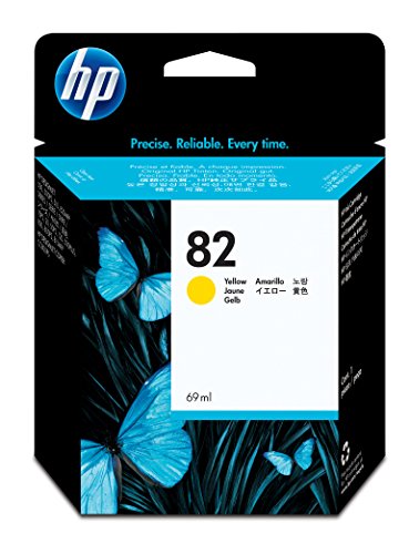 Hewlett Packard C4913A Tintenpatrone Nr. 82, gelb, 69ml - 2