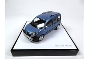 OPO 10 - Voiture 1:43 Compatible avec Renault KANGOO Bleu - REN13