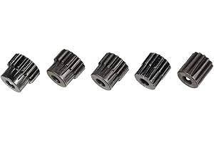 YUNIQUE GREEN-CLEAN-POWER YUNIQUE FRANCE 5 Pieces 13T 14T 15T 16T 17T 48Dp 3,175 mm Gear pour 1/10 Rc Voiture Brossé Moteur Brushless