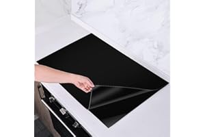 EUBSWA Induktionskochfeld Schutzmatte aus Silikon – Große Hitzebeständige Wärmeisolierte Pad, Magnetische Abdeckung für Küche & Ceranfeld