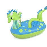 Bestway 1,34m x 1,42m Fantasy Ejderha Ride On şişme Binek Oyuncağı
