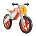 Produktbild BIKESTAR Kinderlaufrad Lauflernrad Kinderrad für Jungen und Mädchen ab 3-4 Jahre | 12 Zoll Kinder Laufrad Motorrad Holz | Orange