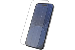 RhinoShield Protection d’écran Compatible [iPhone 17/17 Pro/ 16 Pro] | Verre trempé 9H – Haute Transparence, résistant aux Chocs et aux Rayures, Anti-lumière Bleue, Outil d’Installation Inclus