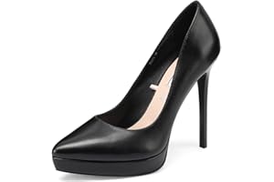 QUEEN HELENA Scarpe con Tacco a Spillo Eleganti con Plateau Donna K3171