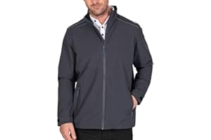 Island GREEN Men's Waterproof Inner Storm Cuff Golf Jacket