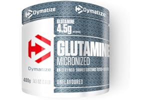 Dymatize Glutamine Micronized Unflavoured Powder 400g - Acide aminé - glutamine