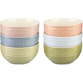 Staub Seramik Kase Seti 6'lı Macaron Renkleri