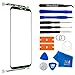 Price comparison product image MMOBIEL Front Glass repair Kit for Samsung Galaxy S9 G960 Series 5.8 Inch (Black) Display Touchscreen incl. 11 pcs Tool Kit