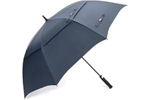 G4Free 47/54/62/68/72 pollici, ombrello grande, resistente alle tempeste, da golf, automatico, XXL, per uomo e donna, doppio baldacchino, ventilato