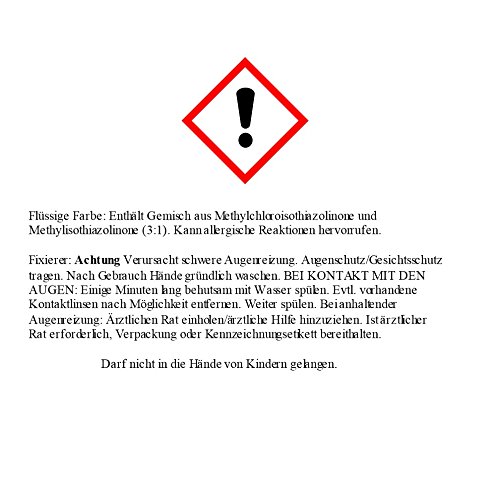 Textilfarbe flüssige Kaltbatikfarbe „Rosenrot“ - 2