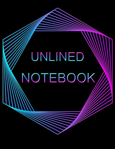 Preisvergleich Produktbild Unlined Notebook: 100 pages Unruled Blank Notebook