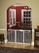 Regalo Wide Span Walk Through Safety Gate Pressure Mount with 3 Included Extension Kits (148 cm)