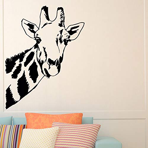Preisvergleich Produktbild Kunst Wohnkultur Giraffe Safari Dschungel Wandtattoos Vinyl Aufkleber Schlafzimmer Kindergarten Haus Dekoration 57 * 74 cm