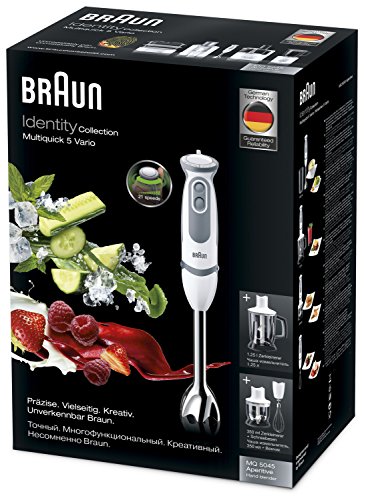 Braun Minipimer 5 MQ5045 Aperitif - Batidora de mano, 750 W potencia