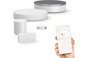 Somfy 1875279 - Home Alarm Essential Starter Pack - Système d'Alarme Maison sans Fil Connecté WiFi - 1 IntelliTAG - 1 détecteur de Mouvement - 1 Badge - Compatible Alexa, Assistant Google et Tahoma