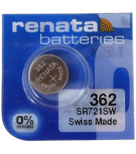 Batteria Renata 362 SR721SW - 1,55V Per Orologi | Qualità Svizzera - Foto 5