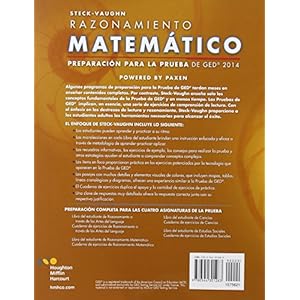 Steck-Vaughn GED: Test Prep 2014 GED Mathematical Reasoning Spanish Student Edition 2014 (Libro Del Estudiante)