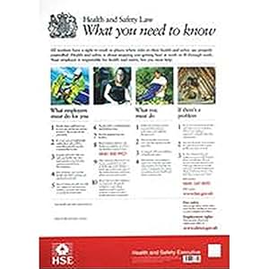 A3 Health And Safety Law Poster Amazon co uk Kitchen Home
