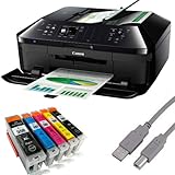 OHNE ORIGINALPATRONEN, dafür mit 5 kompatiblen Youprint Patronen PGI-550/CLI-551 XL
