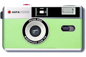 AgfaPhoto - Cámara de Fotos analógica (35 mm), Color Verde