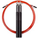 CABLE DE REPUESTO Y BOLSA DE TRANSPORTE - La comba SportVitae ALUPRO incluye: Cable Extra (3m de largo, 2.5mm de diámetro) + Kit de Tornillos de Repuesto + 2 Juego de Pasadores + Bolsa de Transporte Gratis para evitar que la comba se enrede en tu bolsa de deporte. Podrás llevartela a cualquier parte, el gym o el box, donde quieras y siempre estarás preparado para darlo todo en tus entrenamientos y practicar hasta alcanzar tus objetivos.