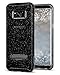Produktbild Spigen Samsung Galaxy S8 Hülle [Crystal Hybrid] Glitzer-Design Durchsichtiges TPU + PC Rahmen, Integrierter Metall-Kickstand Schutzhülle für Samsung Galaxy S8 Case Cover - Space Quartz (565CS21329)