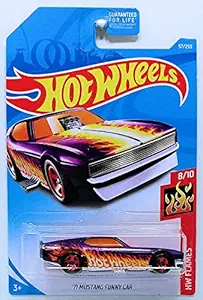 Hot Wheels 2019 Basic Vehicle HW Flames: 71 Mustang Funny Car