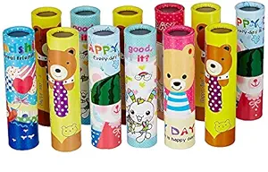 Toyshine Pack of 12 Classic Kaleidoscopes Vintage Toys for Kids, Party Favors Birthday Return Gifts Stock Stuffers Bag Fillers School Classroom Prizes Toy for Kids Boys Girls 3-7 Years