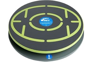‎MFT BODYTEAMWORK MFT Challenge Disc 2.0 I Balance Board mit App und vielen Spielen I Gleichgewichtstraining zur Stärkung der Tiefenmuskulatur und Steigerung der Koordination I Fitnessgerät für Zuhause und Gym ø44