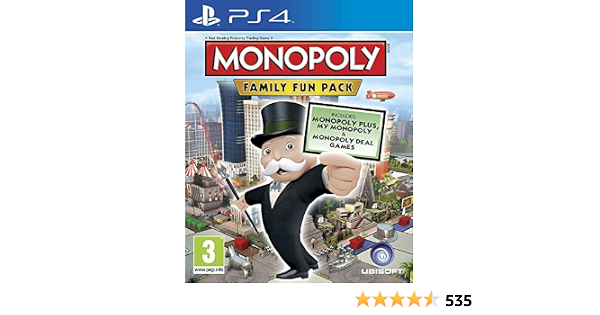 Monopoly, Pacchetto divertimento in famiglia, Ubisoft, Gioco per PS4 :  Amazon.it: Videogiochi