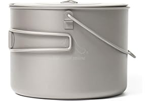 Toaks, pentola in titano, da appendere all'esterno, facile da trasportare, in diverse capacità