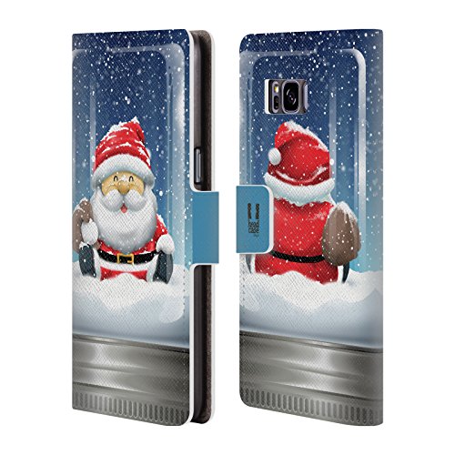 Head Case Designs Nikolaus Weihnachten Im Einweckglas Brieftasche Handyhülle aus Leder für Samsung Galaxy S8 Head Case Designs Nikolaus Weihnachten Im Einweckglas Brieftasche Handyhülle aus Leder für Samsung Galaxy S8