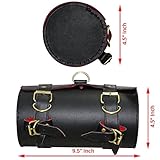 AllExtreme Back Seat Round Saddle Bag for Royal Enfield Motorcycles (Black, Small) RS.435 (59.00% Off) - Amazon