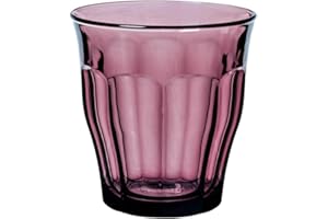 Duralex Set de Verres Picardie 250 ml Violet (4 Unités)