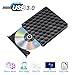 Produktbild Externes DVD Laufwerk USB 3.0 Highspeed CD Laufwerk Extern USB DVD Brenner Extern Tragbare für Windows 7/8/10 Mac Pro iMac Linux Laptops PC