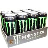 bebidas energizantes monster ingredientes Monster Energy 12 x 0 Monster Energy, Bebida Energética, Lata de0,5 l